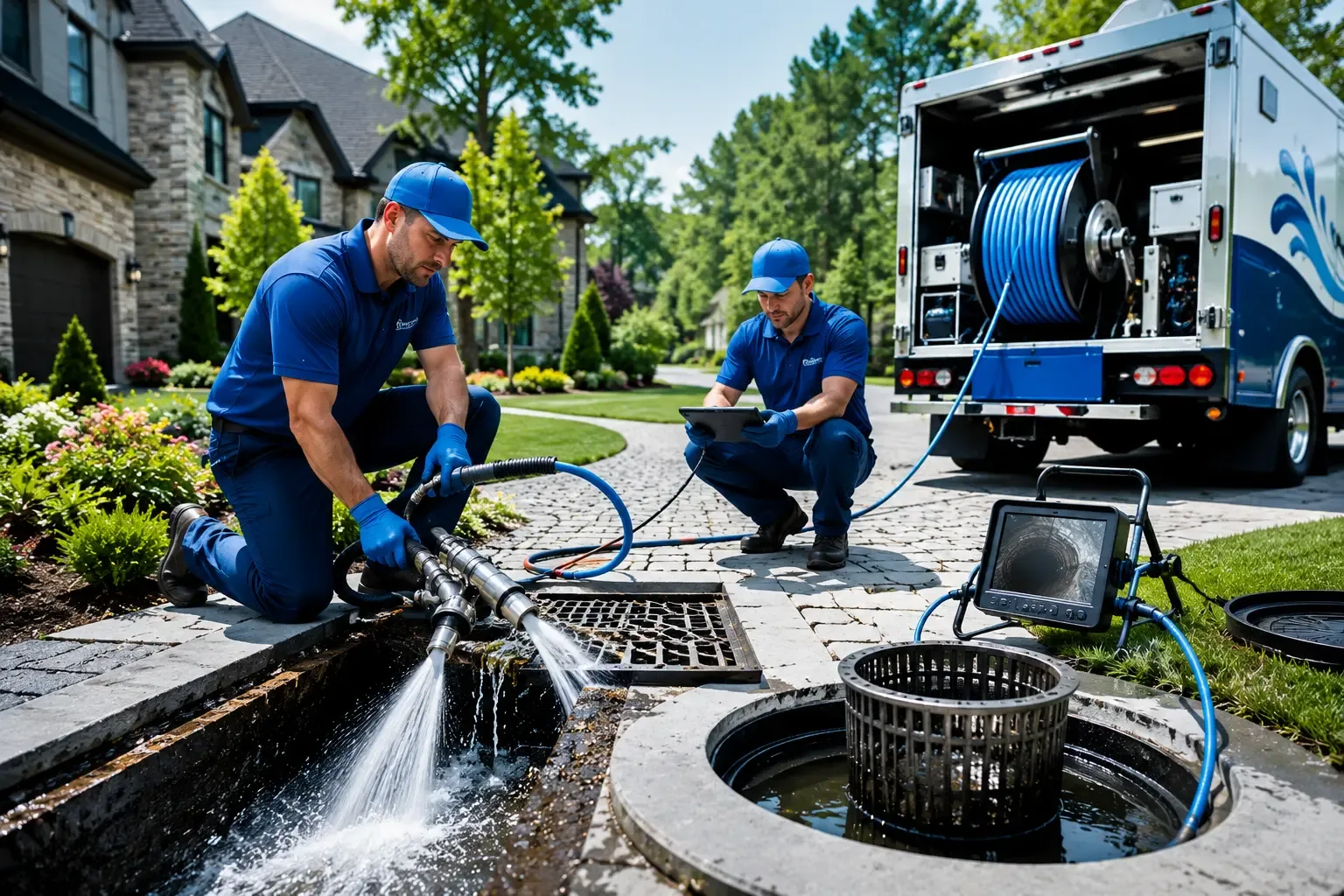 Local outdoor drain cleaning professionals in Dorchester, IA